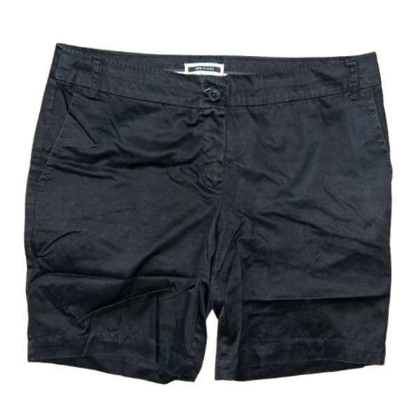 MANGO MNG BASICS Black Shorts - Picture 1 of 5